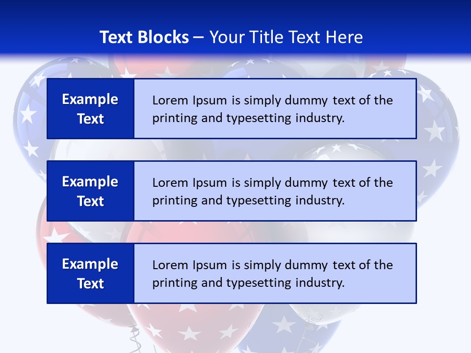 Holiday America American PowerPoint Template