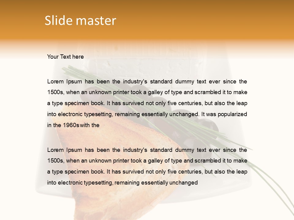 Ingredient Tomatoes Best PowerPoint Template