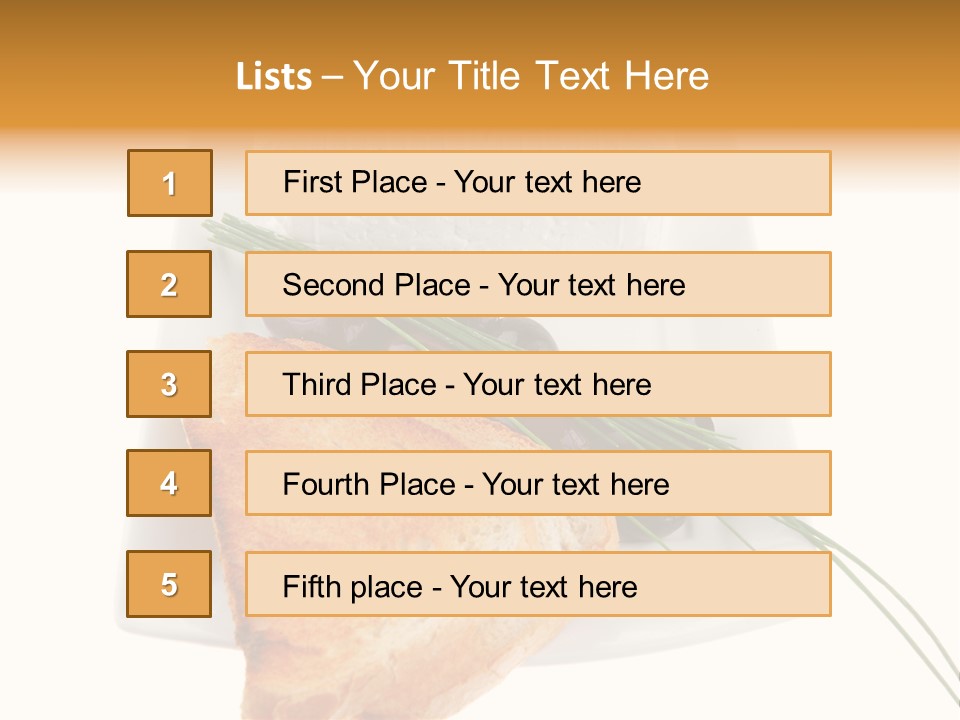 Ingredient Tomatoes Best PowerPoint Template