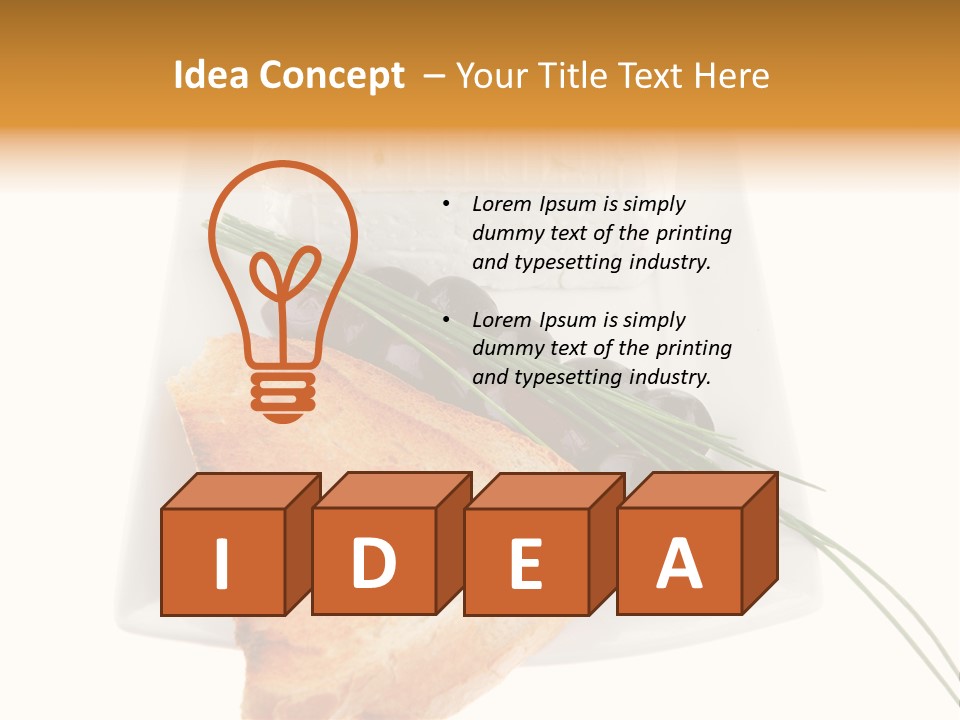 Ingredient Tomatoes Best PowerPoint Template