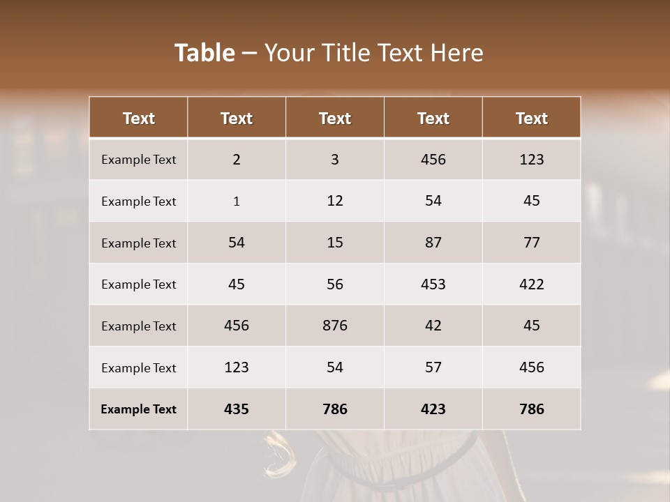 Headwear Female Street PowerPoint Template