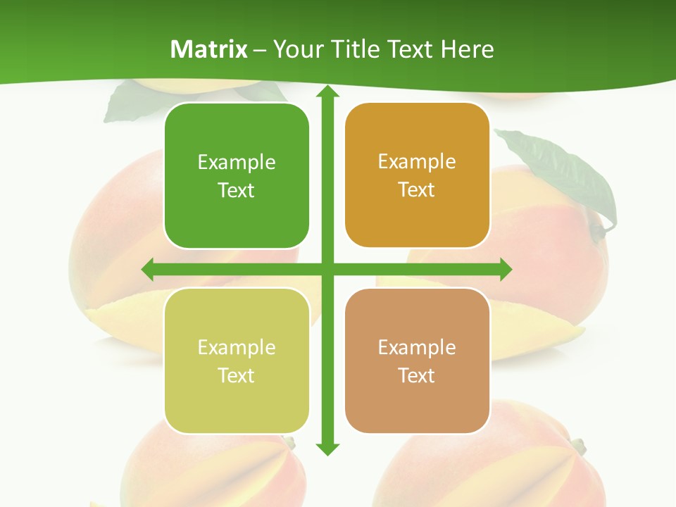 Fresh Diet Isolated PowerPoint Template