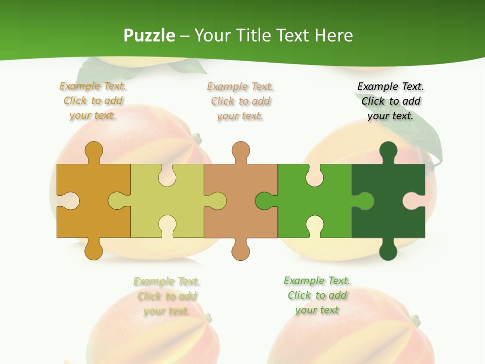 Fresh Diet Isolated PowerPoint Template