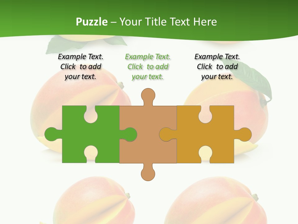 Fresh Diet Isolated PowerPoint Template