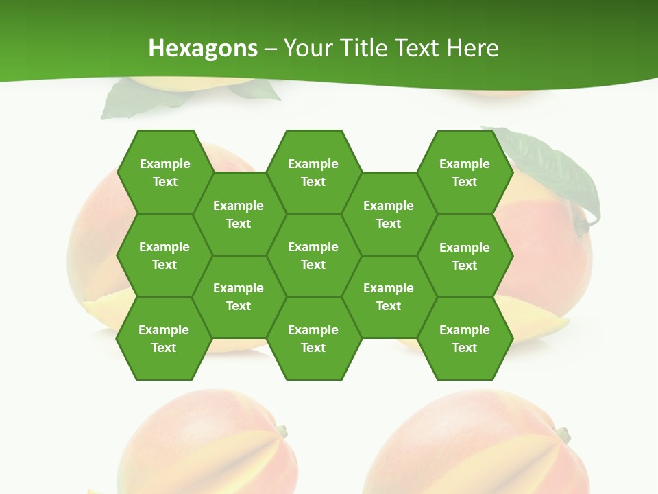 Fresh Diet Isolated PowerPoint Template