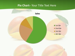 Fresh Diet Isolated PowerPoint Template