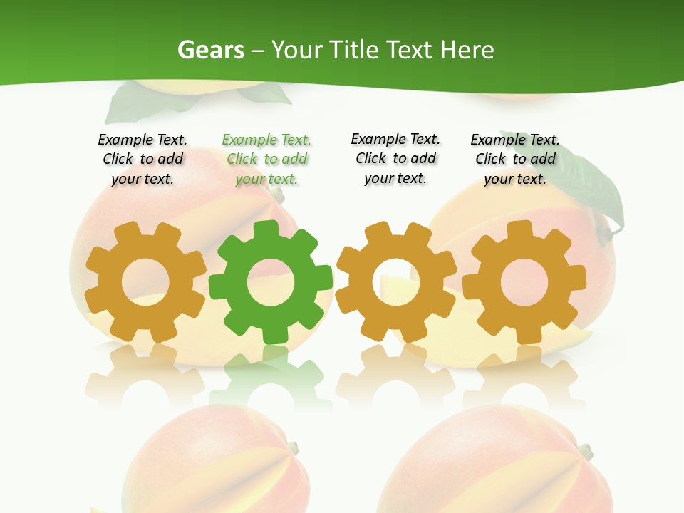 Fresh Diet Isolated PowerPoint Template