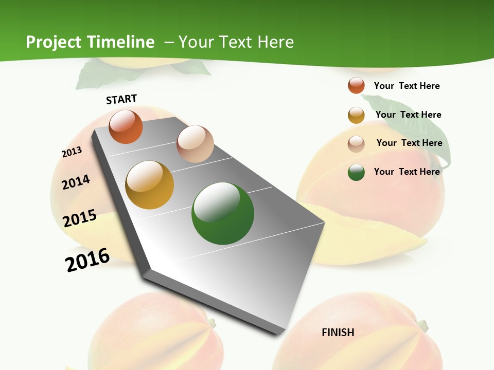 Fresh Diet Isolated PowerPoint Template