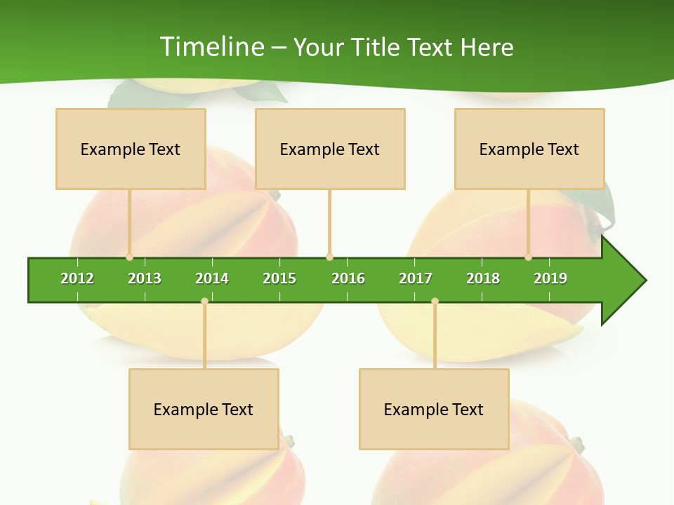 Fresh Diet Isolated PowerPoint Template