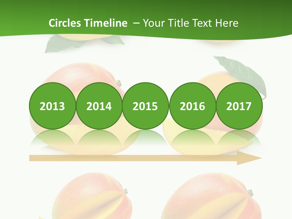 Fresh Diet Isolated PowerPoint Template