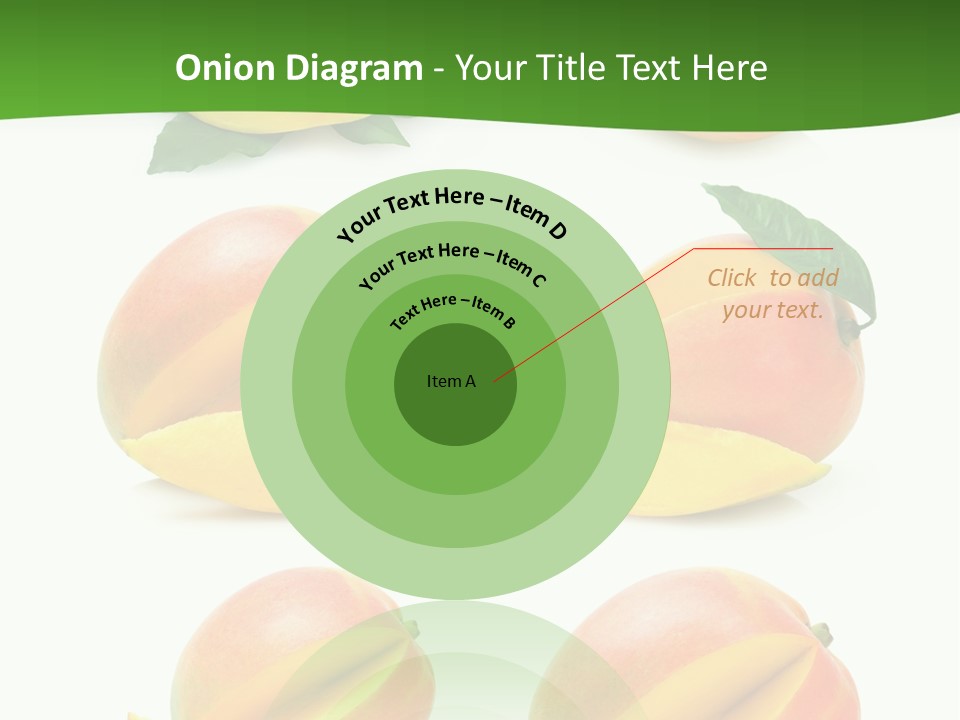 Fresh Diet Isolated PowerPoint Template