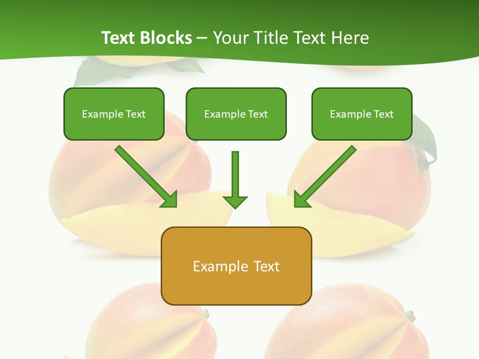 Fresh Diet Isolated PowerPoint Template