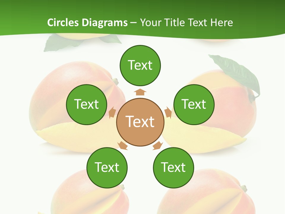 Fresh Diet Isolated PowerPoint Template