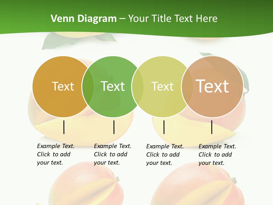 Fresh Diet Isolated PowerPoint Template