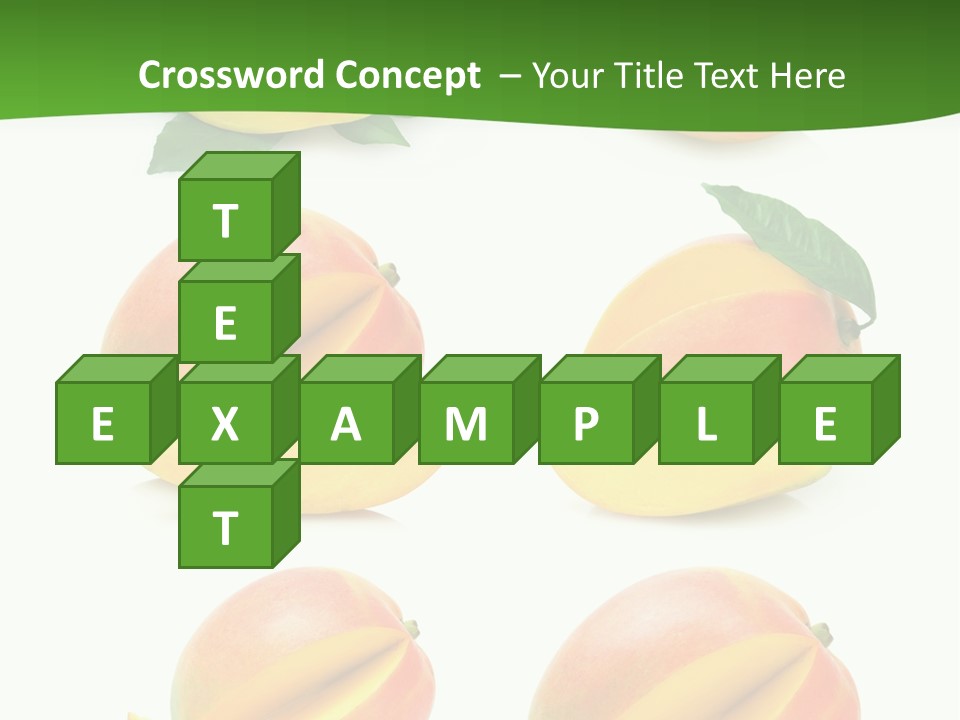 Fresh Diet Isolated PowerPoint Template