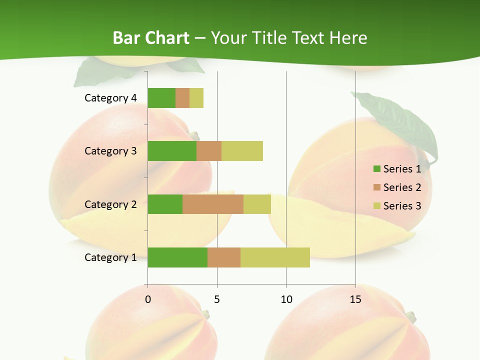 Fresh Diet Isolated PowerPoint Template