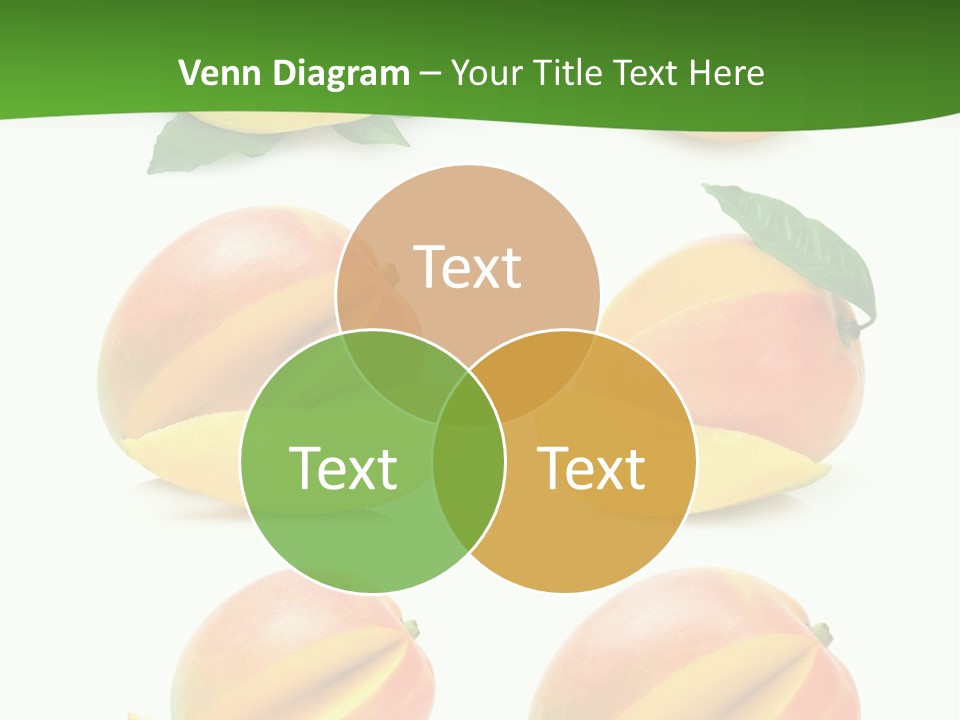 Fresh Diet Isolated PowerPoint Template