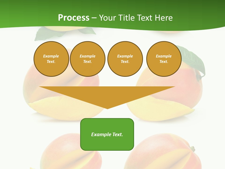 Fresh Diet Isolated PowerPoint Template