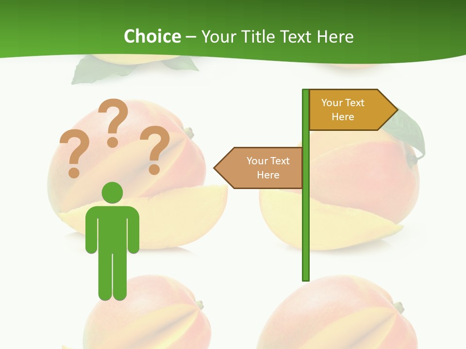 Fresh Diet Isolated PowerPoint Template