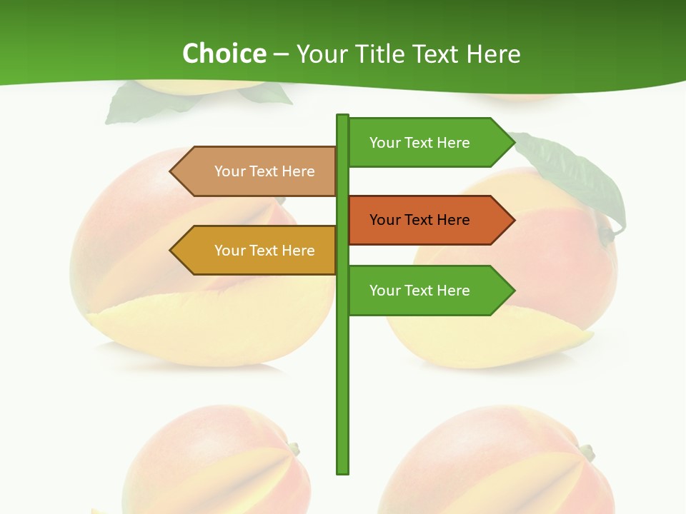 Fresh Diet Isolated PowerPoint Template