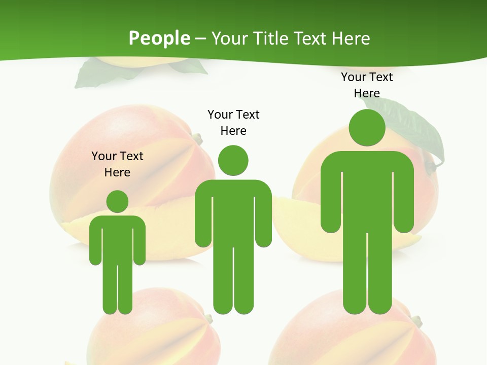 Fresh Diet Isolated PowerPoint Template