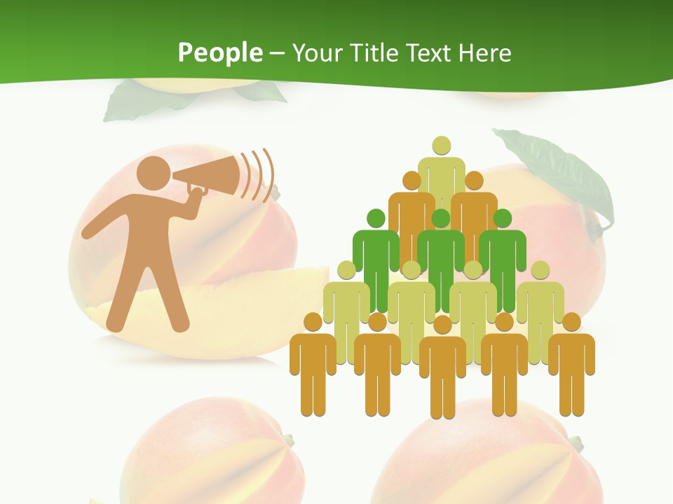 Fresh Diet Isolated PowerPoint Template