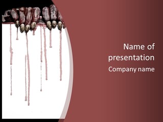 Woman Witch Nightmare PowerPoint Template