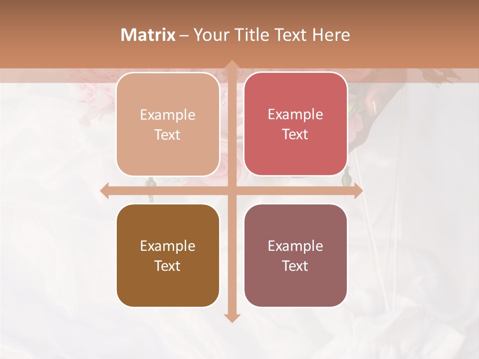 Wedding Bud Green PowerPoint Template