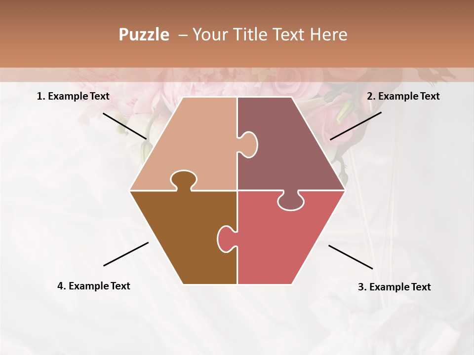 Wedding Bud Green PowerPoint Template