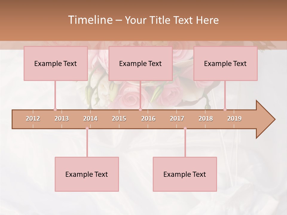 Wedding Bud Green PowerPoint Template