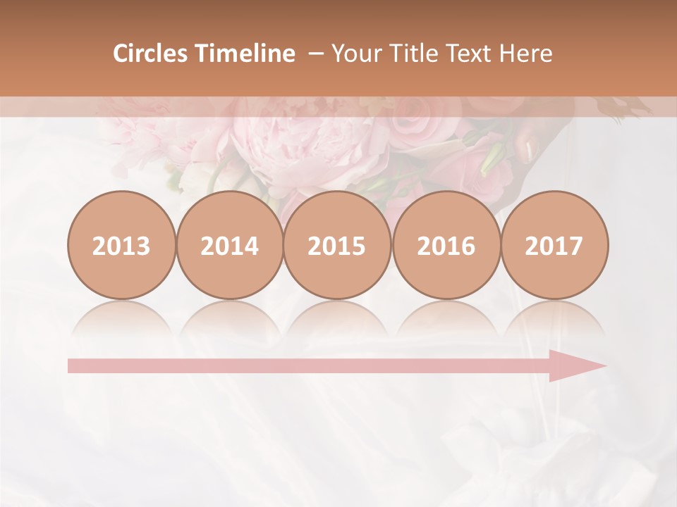 Wedding Bud Green PowerPoint Template