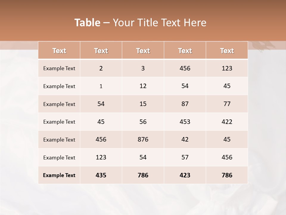 Wedding Bud Green PowerPoint Template