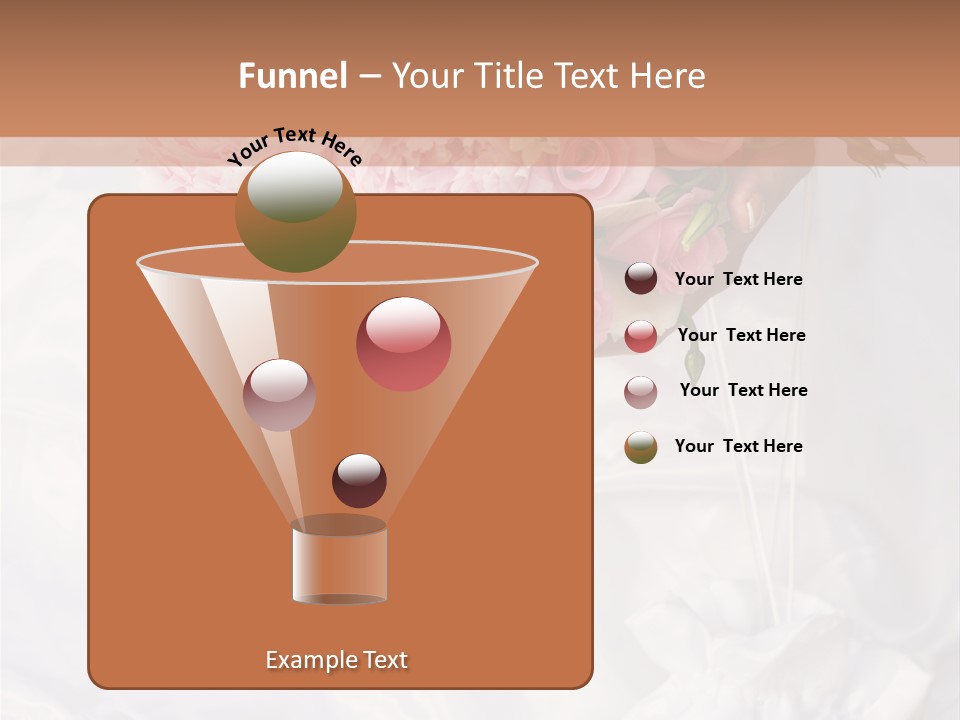 Wedding Bud Green PowerPoint Template