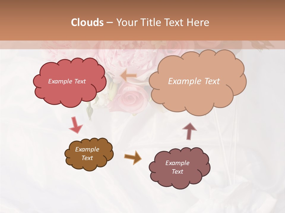 Wedding Bud Green PowerPoint Template