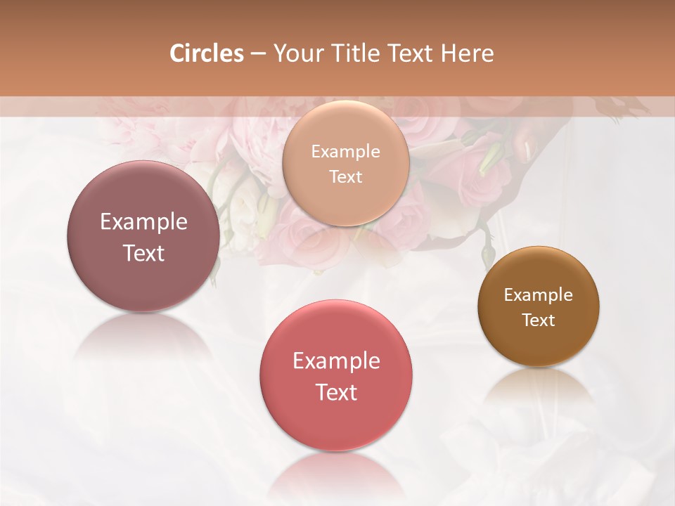 Wedding Bud Green PowerPoint Template