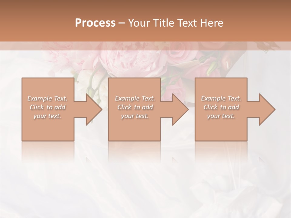 Wedding Bud Green PowerPoint Template