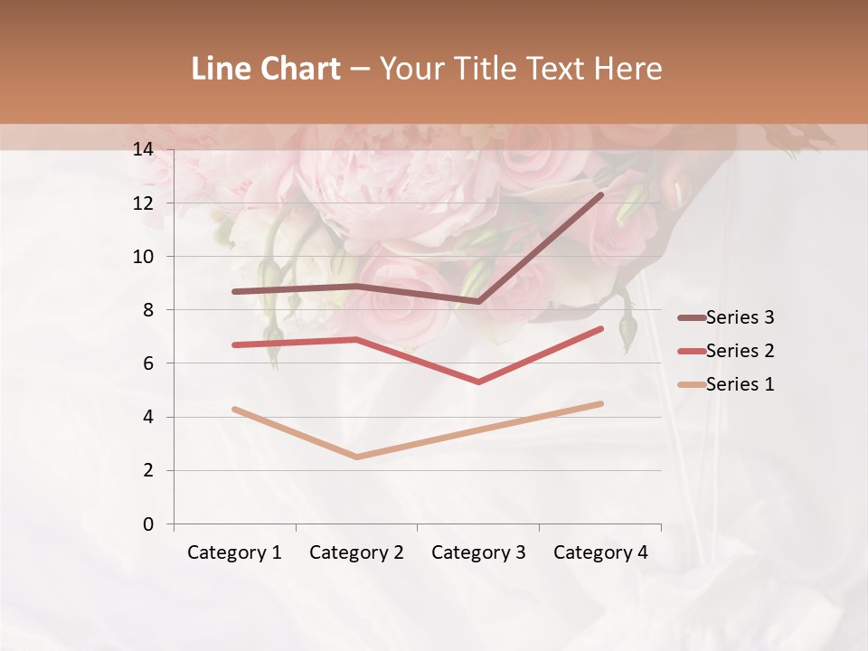 Wedding Bud Green PowerPoint Template