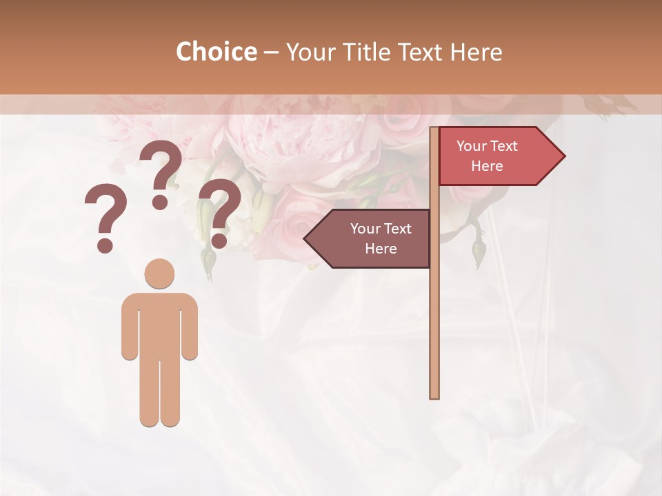 Wedding Bud Green PowerPoint Template