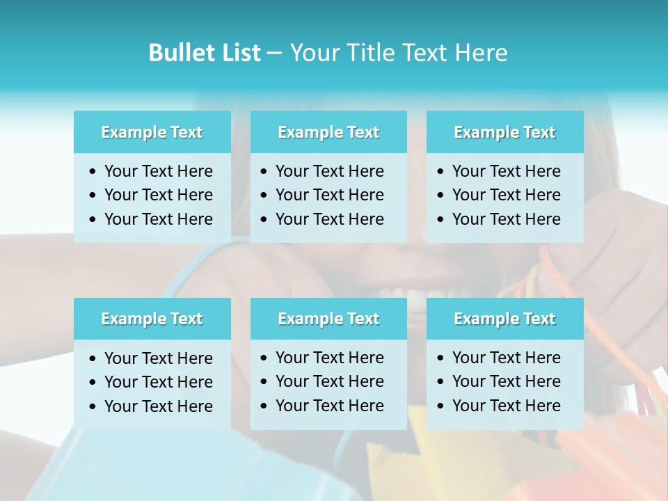 Cheerful Fashion Smile PowerPoint Template