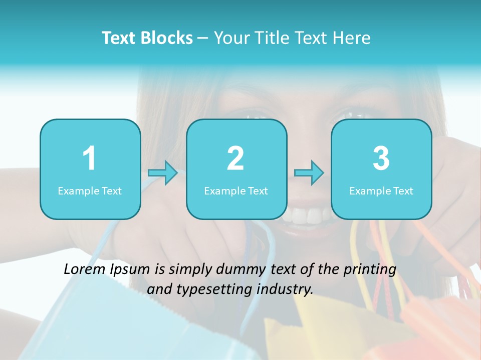 Cheerful Fashion Smile PowerPoint Template