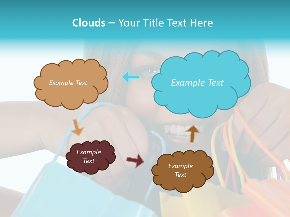 Cheerful Fashion Smile PowerPoint Template