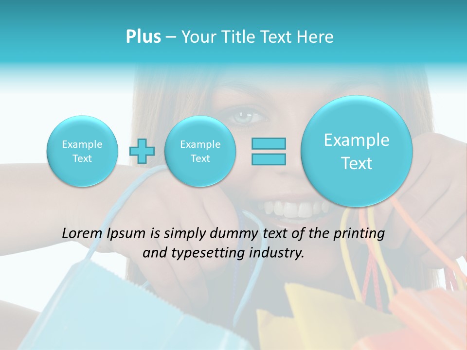 Cheerful Fashion Smile PowerPoint Template