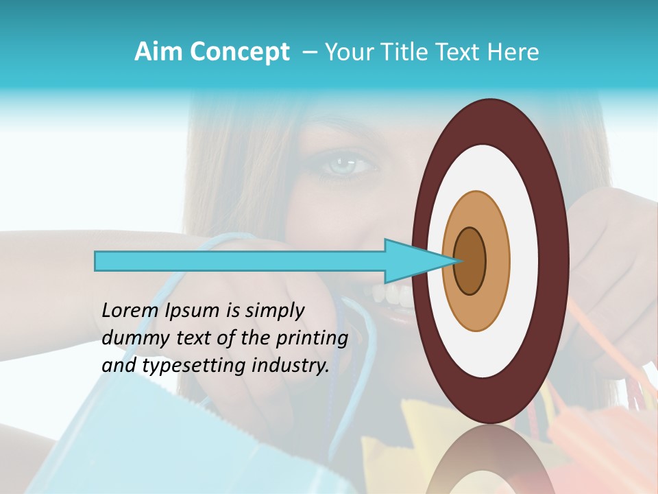 Cheerful Fashion Smile PowerPoint Template