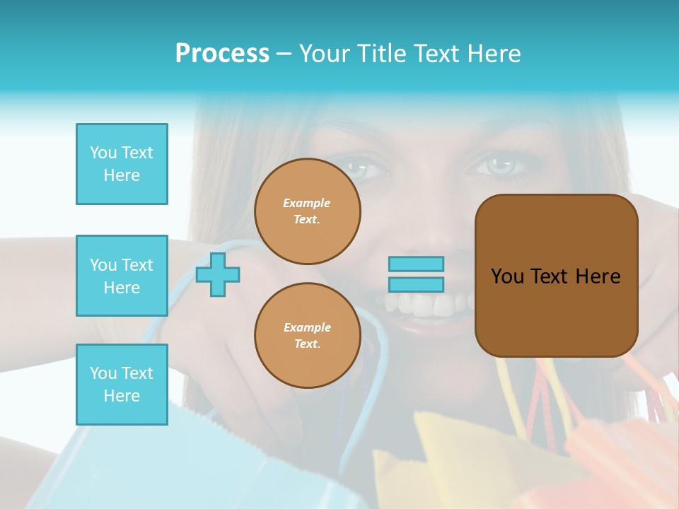 Cheerful Fashion Smile PowerPoint Template