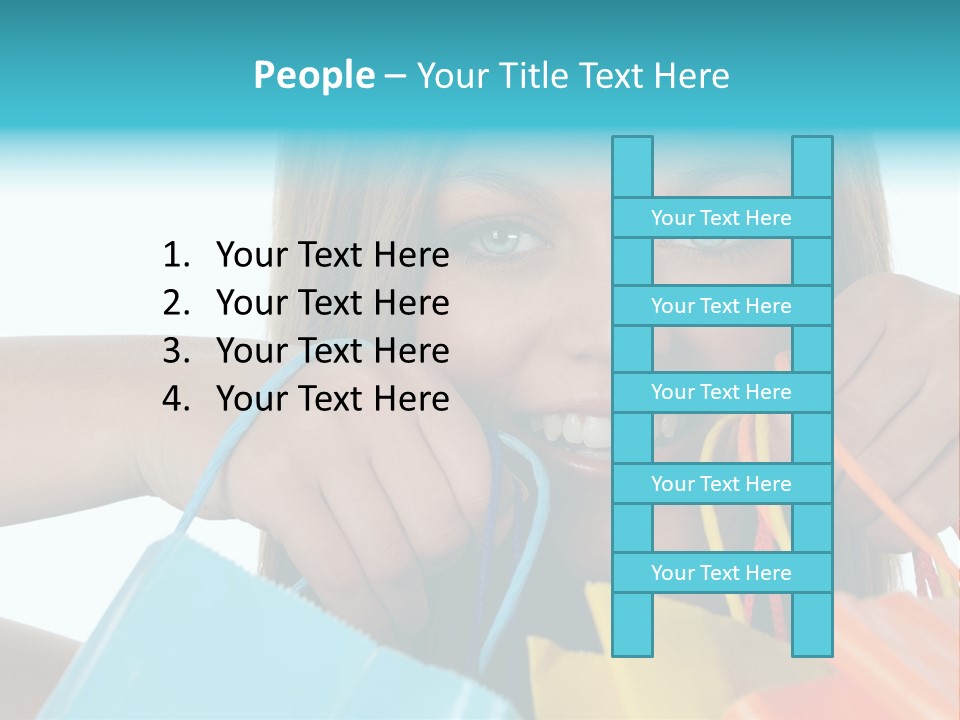 Cheerful Fashion Smile PowerPoint Template