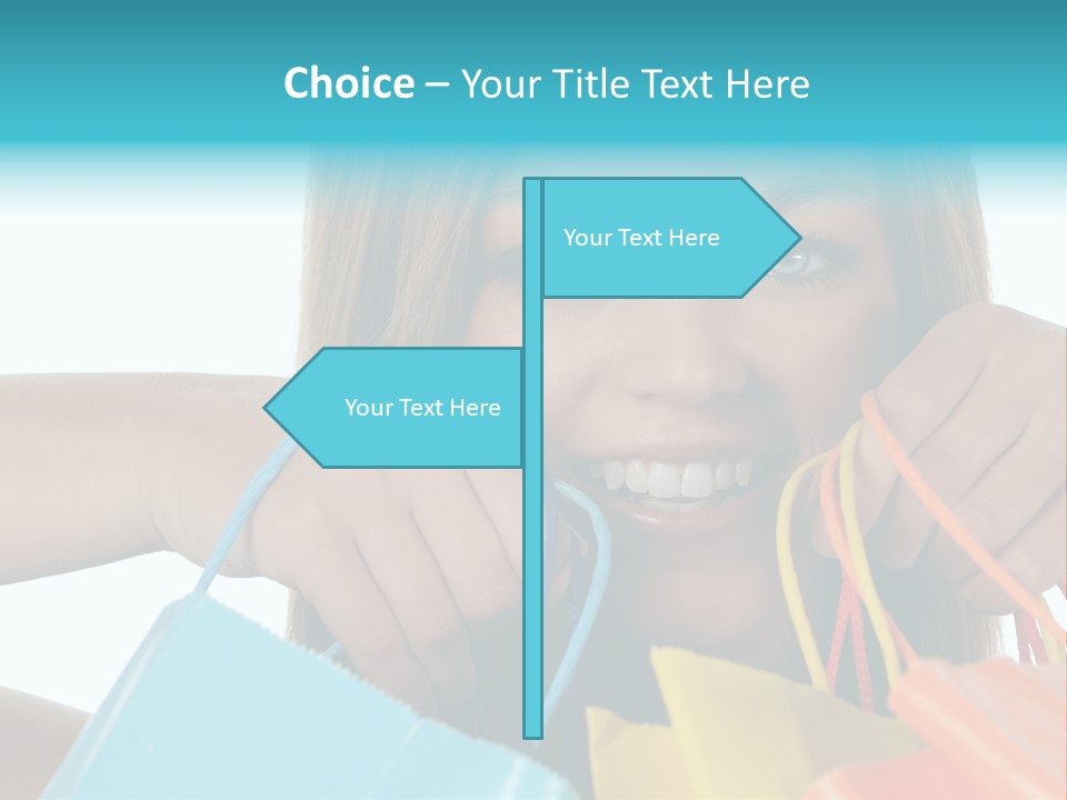 Cheerful Fashion Smile PowerPoint Template