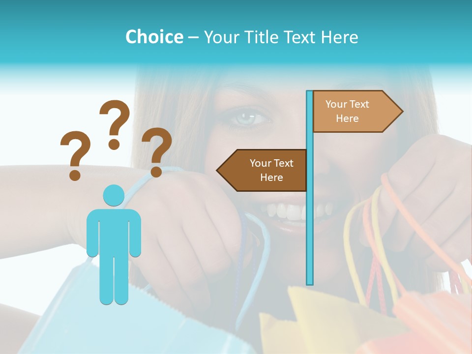 Cheerful Fashion Smile PowerPoint Template