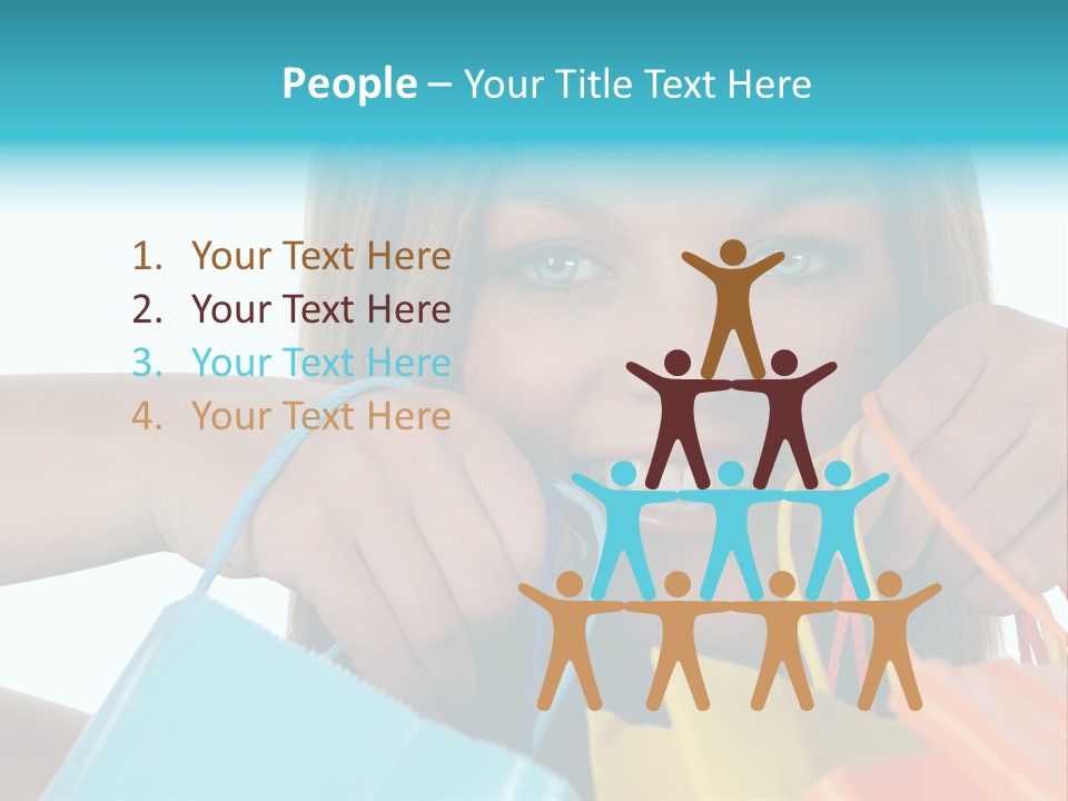 Cheerful Fashion Smile PowerPoint Template