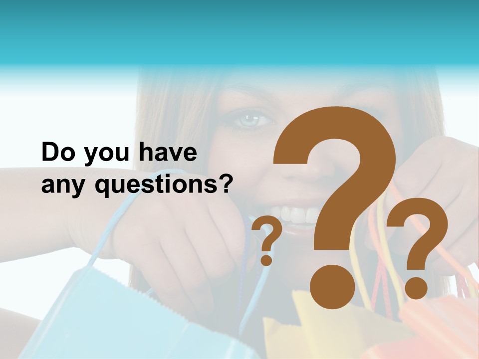 Cheerful Fashion Smile PowerPoint Template