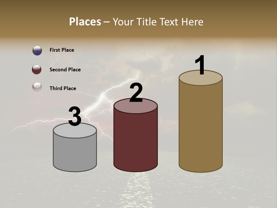 Countryside Rural Storm PowerPoint Template